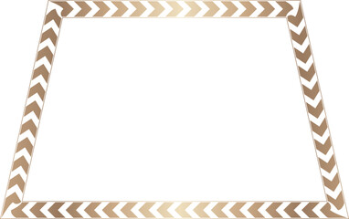 Trapezoid Frame Arrows symbol Gold picture frame luxury golden frame gold border Golden vector royals border framework decoration decorative element isolated background greeting banner