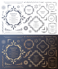 ロマンチックでゴージャスな大人かわいいアンティークフレーム	
