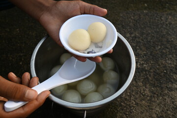 Indian Sweets Rasgulla.
This sweet originated in West Bengal, India. Other names for the dish...