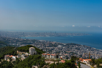 from the heights of Harissa
