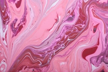 Pink acrylic, marble background texture. Generative AI