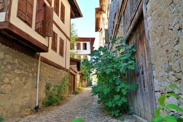 Fototapeta na wymiar Yörük village in Safranbolu, Karabük, Turkey.