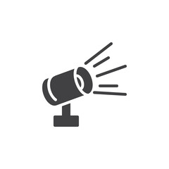 Spotlight vector icon