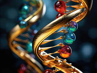 The Metal Helix: A Colorful Twist on DNA