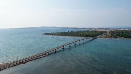 Fototapeta na wymiar Virski most w Chorwacji