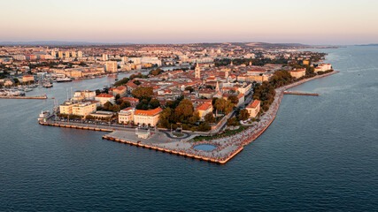 Zegar sloneczny, Zadar zachod slonca 