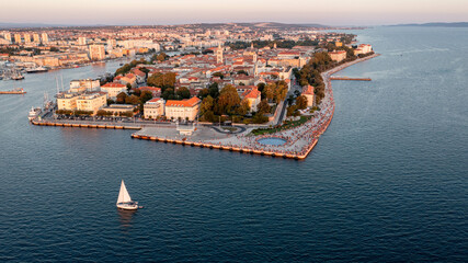 Chorwacja Zadar zachod słonca