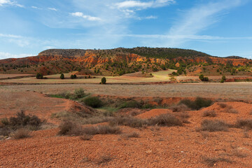 Red Canyon of Teruel, also known as Rambla de Barrachina
