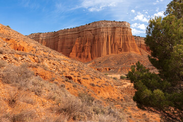 Red Canyon of Teruel, also known as Rambla de Barrachina