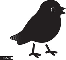 bird vector icon.