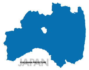 福島県の地図 日本