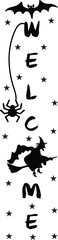 Halloween Porch Sign svg design cut files