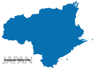 徳島県の地図 日本