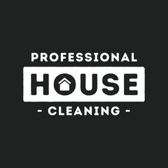 House Cleaning Logo, House Cleaning Business, Cleaning Logo, Cleaning Business, Small Business Logo, House Cleaning Branding, Vector Illustration