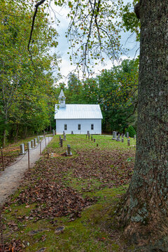 Methodist Church and Cemetery, Cades Cove