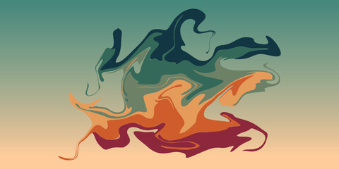 abstract background with an arrangement of image shadows connected by irregular lines