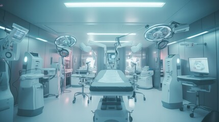 AI robot technology in medical operating room