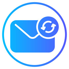 email gradient icon