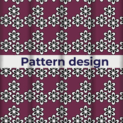 Free vector floral pattern in hand drawn style