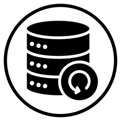 database glyph icon