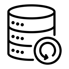 database line icon