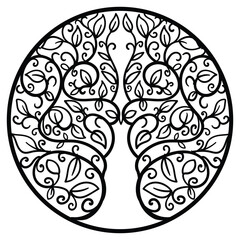 Tree of Life , Yggdrasil vector