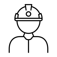 mining icon vector design in trendy style