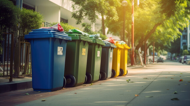 A smart city waste management system using IoT sensors to optimize garbage collection and recycling