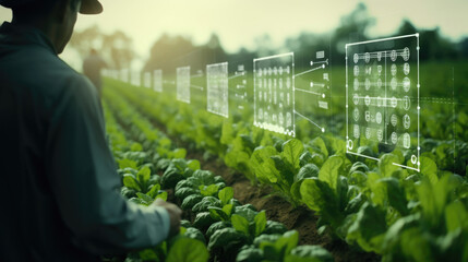 A smart farming system using sensors and data analytics to optimize crop cultivation