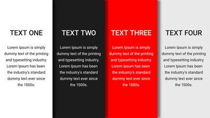 Full-Screen Text Blocks With Color Or Picture Background Options