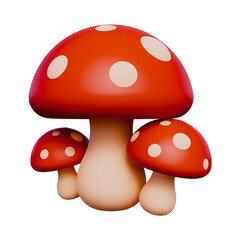 Mushroom 3D Icon