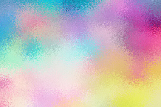 Abstract Defocused Foil Texture Hologram Background