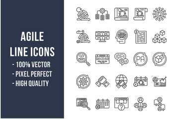 Agile Line Icons