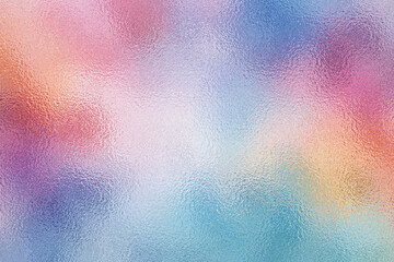 Abstract Defocused Foil Texture Hologram Background