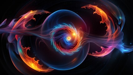 Splash fire flaming element background, High quality