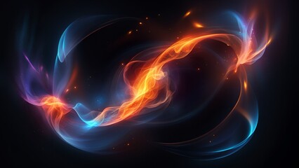 Nautilus ratio of splash flaming background