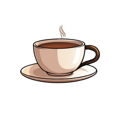 Obraz premium coffee cartoon