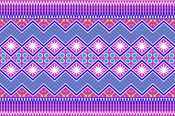 Oriental classic geometric pattern for background, wallpaper, clothing, wrapping, fabric, Vector illustration. Embroidery style.