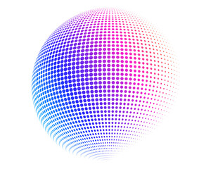 abstract disco ball