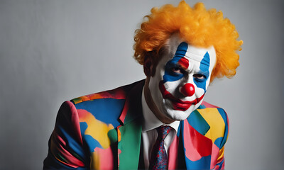 Businessman who lost everything and was made a clown