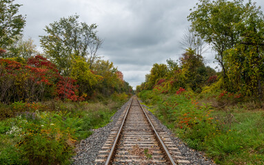 Railway in Autumn 