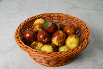 Jujubes on the Korean ancestral rite table