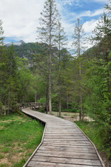 trail around Lago di Dobbiaco