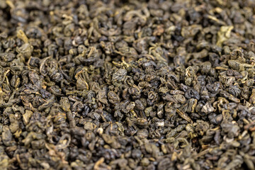 ready for making green tea dried high-quality tea leaves