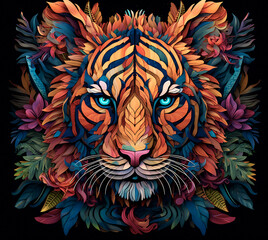 Enjoy this pet's vibrant, eye-catching, 3d colors.