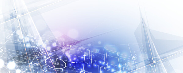 Technology abstract futuristic background for internet business. Big data concept.