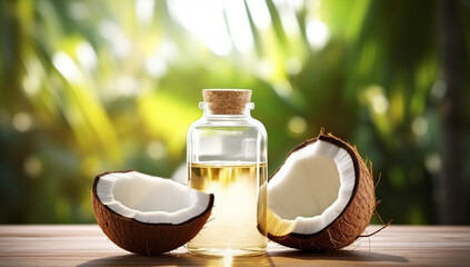 Fruit white tropic oil food coco nature healthy health coconut fresh