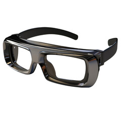 A pair of glasses resting on a table