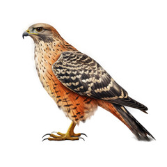 Hawk , Isolated On Transparent, PNG