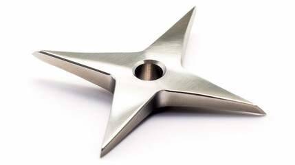 A steel ninja star AI generative